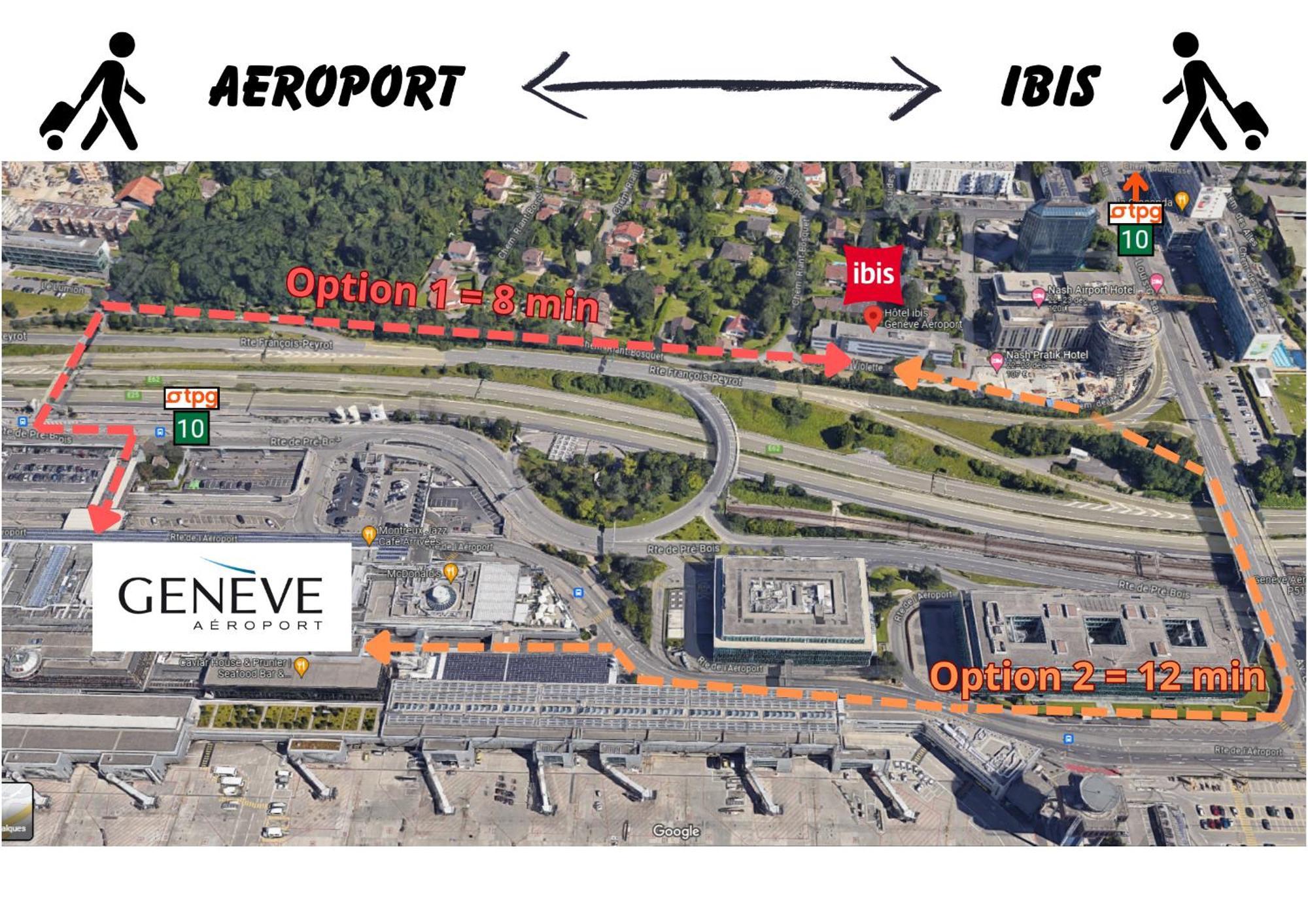 Ibis Geneve Aeroport Hotel Luaran gambar
